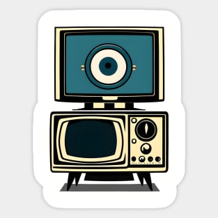 Brainwash Television Sticker